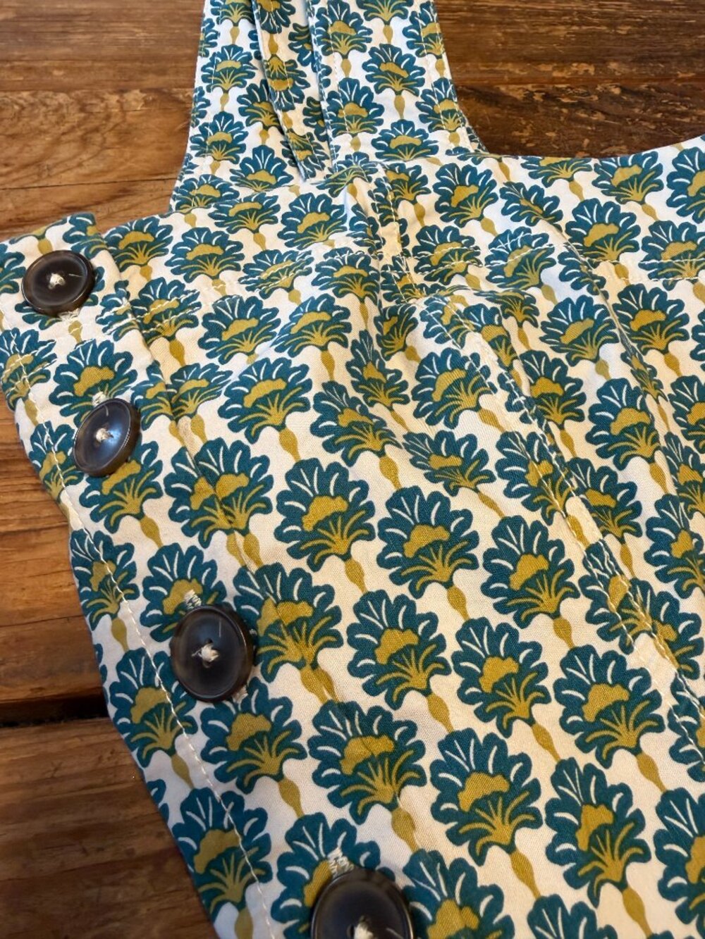 Maeve The Portside Button-Front Jumpsuit, size 12 - Picture 9 of 10